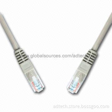 UTP Cat6 Patch Cords, UL-approved Molded